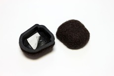 Formed Felt 1-1/5 x 1-1/5 in. Floor Savers for KI Intellect Furniture Square (100) ET-FF11-B